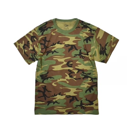 ROTHCO S/S Camo T-Shirt - Woodland Camo