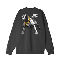 OBEY No One Crewneck Sweatshirts Black
