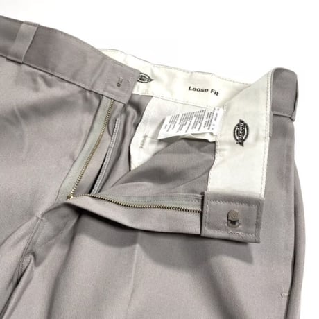 Dickies Loose Fit Double Knee Work Pants - Silver