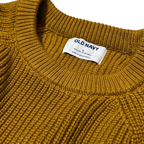 Old Navy Shaker-Stitch Sweater Golden Age