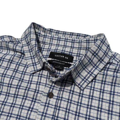 COTTON ON L/S Shirt - Grey/Blue
