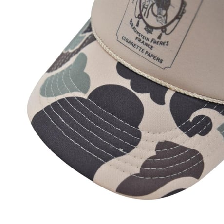 Trucker Hat Zig-Zag - Beige Camo