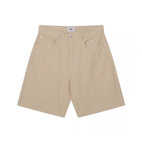 OBEY Baggy Denim Shorts - Pigment Pelican