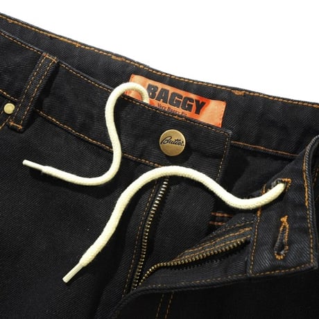BUTTER GOODS Baggy Denim Jeans - Washed Black