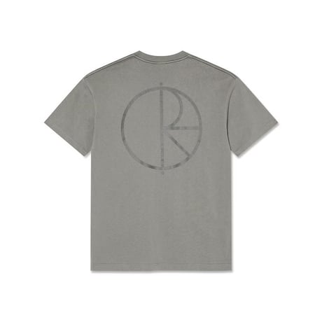 Polar Skate Contrast Stroke Logo Tee - Grey