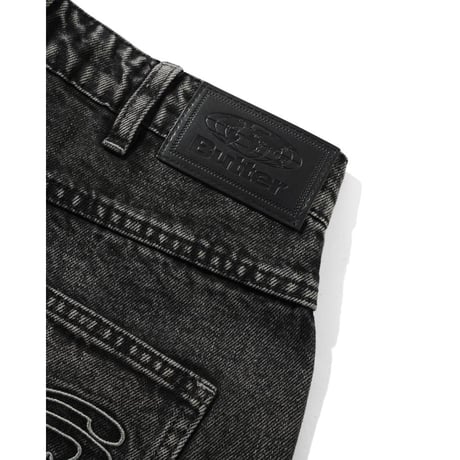 BUTTERGOODS Drummer Baggy Denim Jeans - Black