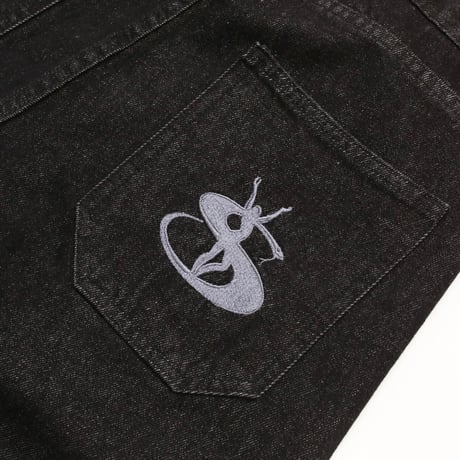 YARDSALE FADED PHANTASY JEANS - Black