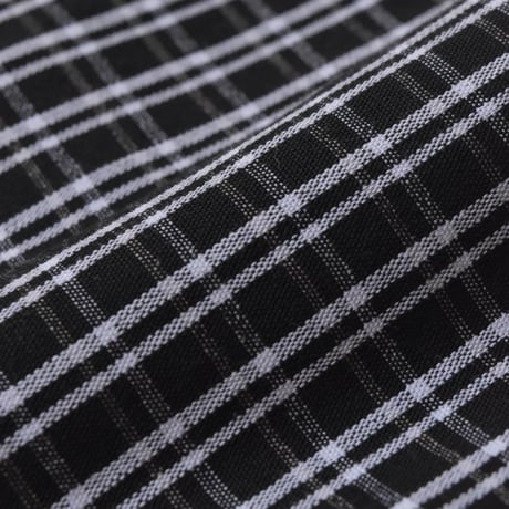Shaka Wear Baggy Plaid Shorts - Black