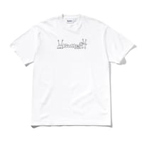 BUTTERGOODS × DANIEL JOHNSTON Frog Logo Tee - White