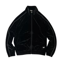 PRO CLUB Comfort Velour Track Jacket - Black