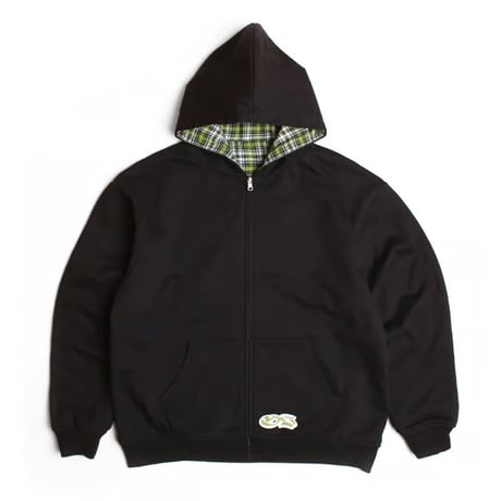 Yardsale Reversible Flannel Hoodie - Green