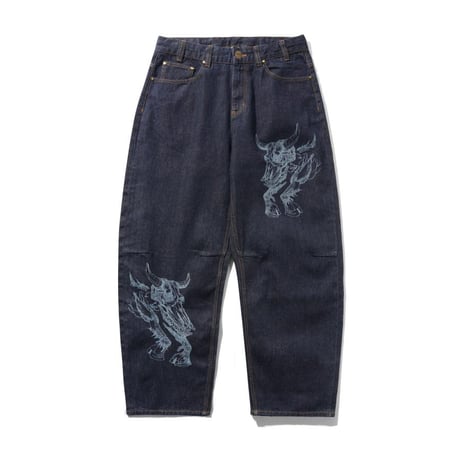 BUTTERGOODS × DANIEL JOHNSTON BullSelvedge Denim Jeans - Indigo