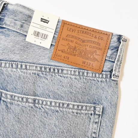 Levi's 478 Baggy Cargo Shorts - Light Indigo