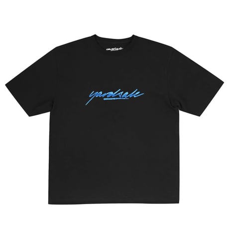 Yardsale Script Sludge T-shirt- Black