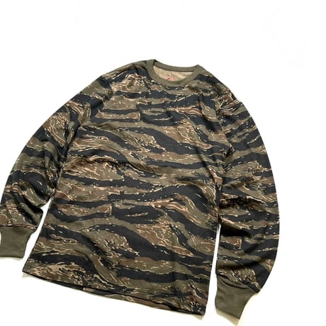 Rothco L/S Camo T-Shirt - Tiger Stripe Camo