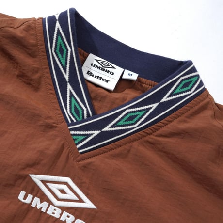 Butter GoodsｘUmbro Training Pullover Chocolate