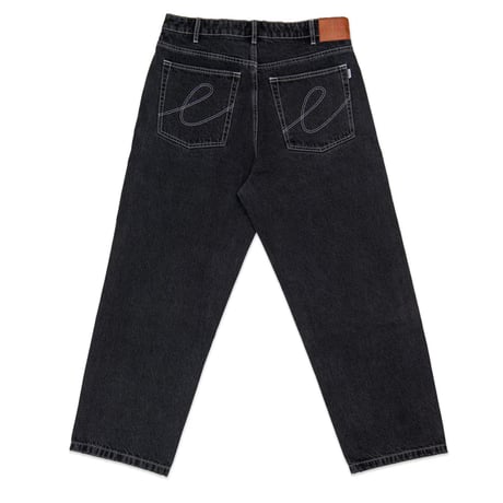 Hoddle Ranger Jeans Black Wash - Faded Black