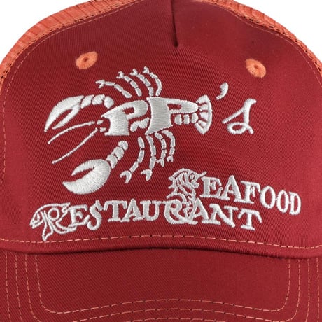 Pass~Port Seafood Staff Packers Trucker - Red