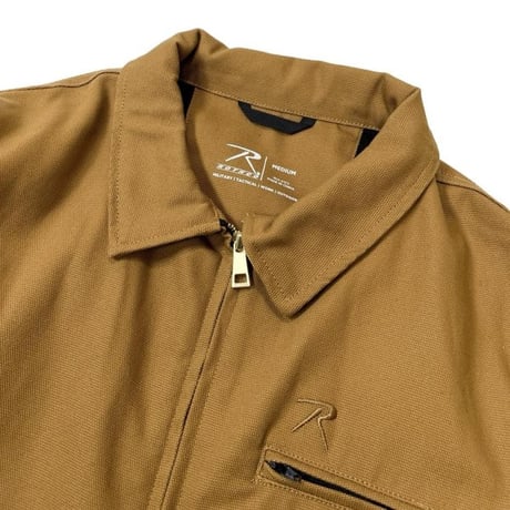 Rothco Canvas Work Jacket  Work Brown
