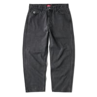 Hellrazor Baggie Denim Pant - Wash Black