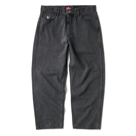 Hellrazor Baggie Denim Pant - Wash Black