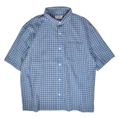 OLD NAVY S/S Seersucker Shirt - Blue