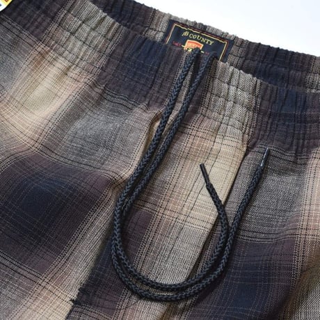 FB County Cargo Checker Pants - Black/Tan