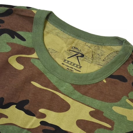 ROTHCO S/S Camo T-Shirt - Woodland Camo