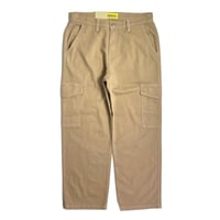 NEO BLUE Baggy Cargo Skate Pants Khaki