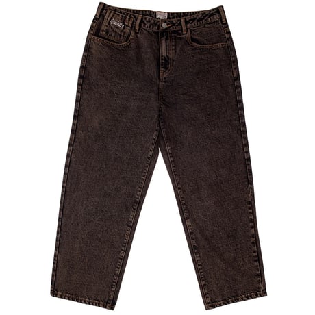 Hoddle Ranger Jeans Acid Wash - Brown