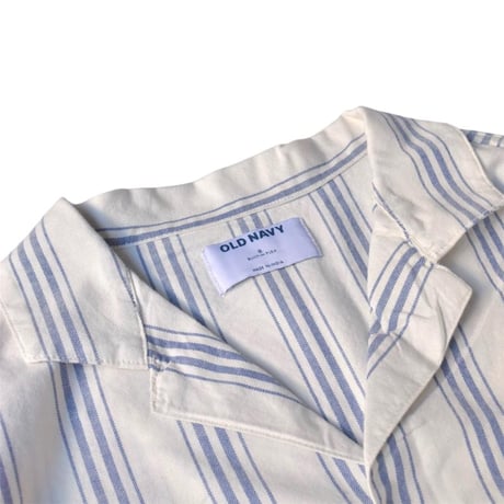 OLD NAVY S/S Stripe Shirt - Blue