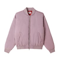 OBEY Fleight Bomber Jacket Potent Purple
