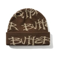 Butter Goods Tide Beanie - Brown
