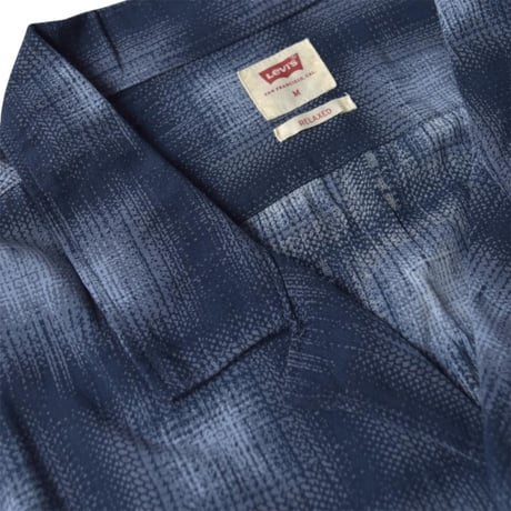 Levi's Classic Camp Shirts - Jude Textured Blue