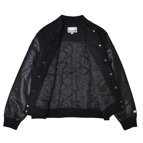 PRO CLUB Heavyweight Varsity Jacket - Black