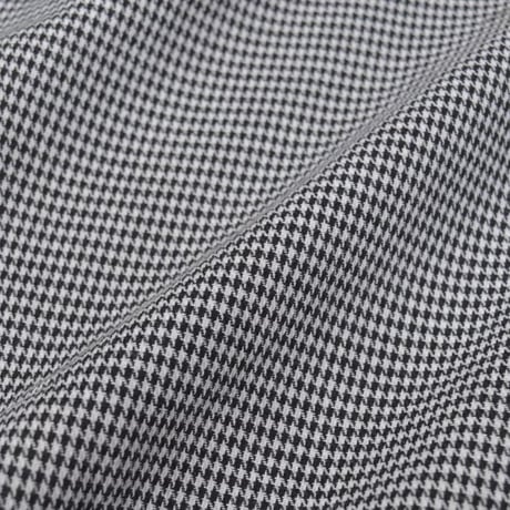 Beimar Cotton Houndstooth Drizzler Jacket - Black