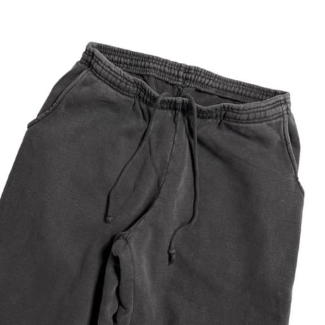 Los Angeles Apparel 14oz Garment Dye Heavy Fleece Sweat Pants - Vintage Black [HF04GD]