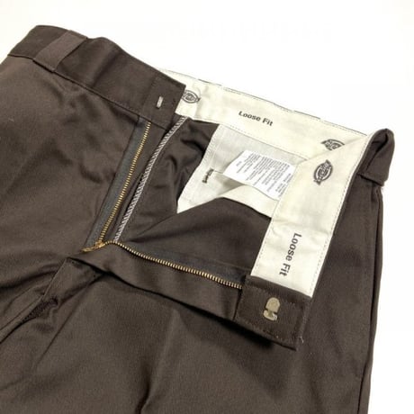 Dickies Loose Fit Double Knee Work Pants - Dark Brown (DB)