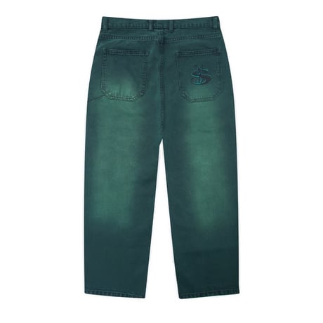 Yardsale Faded Slub Phantasy Jeans - Green