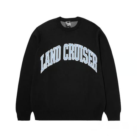 HUFｘLand Cruiser Parts & Service Sweater Black