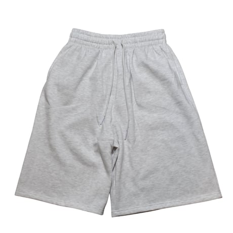 Shakawear Baggy Fleece Shorts - Heather White