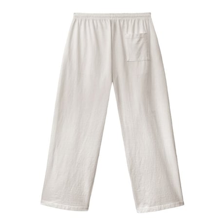 Los Angeles Apparel 8.5oz Heavy Jersey Wide Garment Dyed Casual Pants - Off White