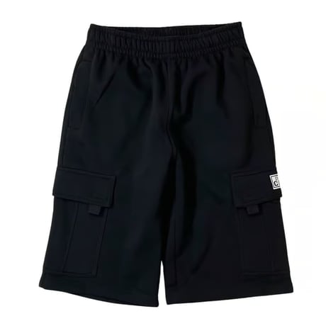 PRO CLUB Heavyweight Fleece Cargo Shorts - Black