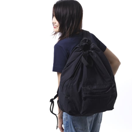 Packing Light Light Nylon Oxford Nap Backpack Black