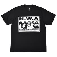 N.W.A S/S T-Shirts - Black