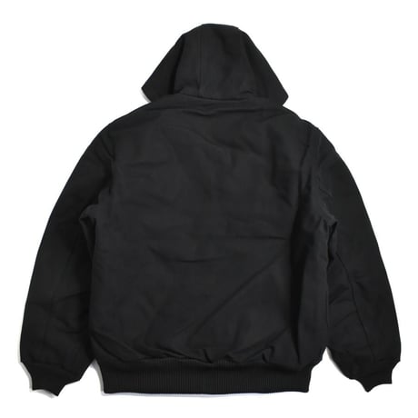 Carhartt USA J140 Firm Duck Insulated Flannel Lined Active Jacket Black