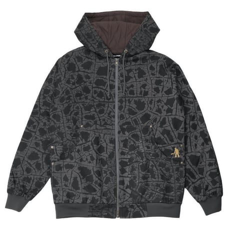 Pass~Port Weathered Diggers Club Zip - Black