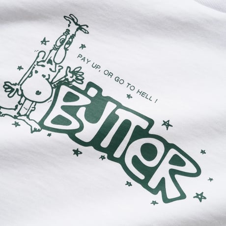 BUTTER GOODS Pay Up Tee - White