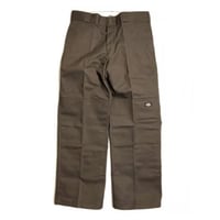 Dickies Loose Fit Double Knee Work Pants - Dark Brown (DB)