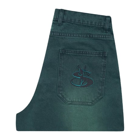 Yardsale Faded Slub Phantasy Jeans - Green